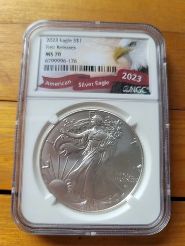 2023 American Eagle Silver Dollar - First Releases NGC MS70