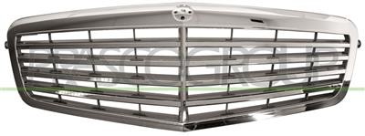 Calandre W212 argent chrome pour remplacer la grille usée de Mercedes Classe E