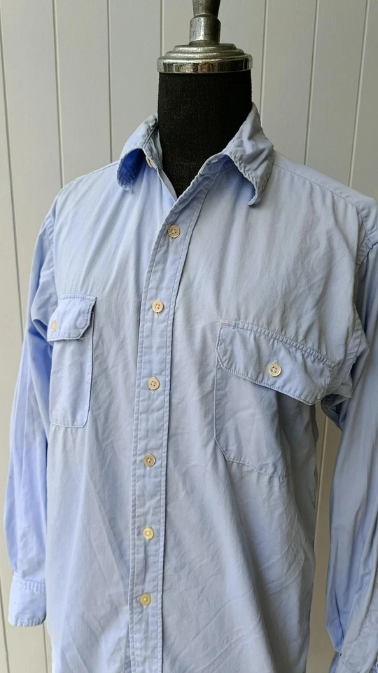 Camisa 45RPM Cuarenta y Cinco RPM NMD Studio by R Años 90 Manchas Azul Sólido Foto 3 de 4