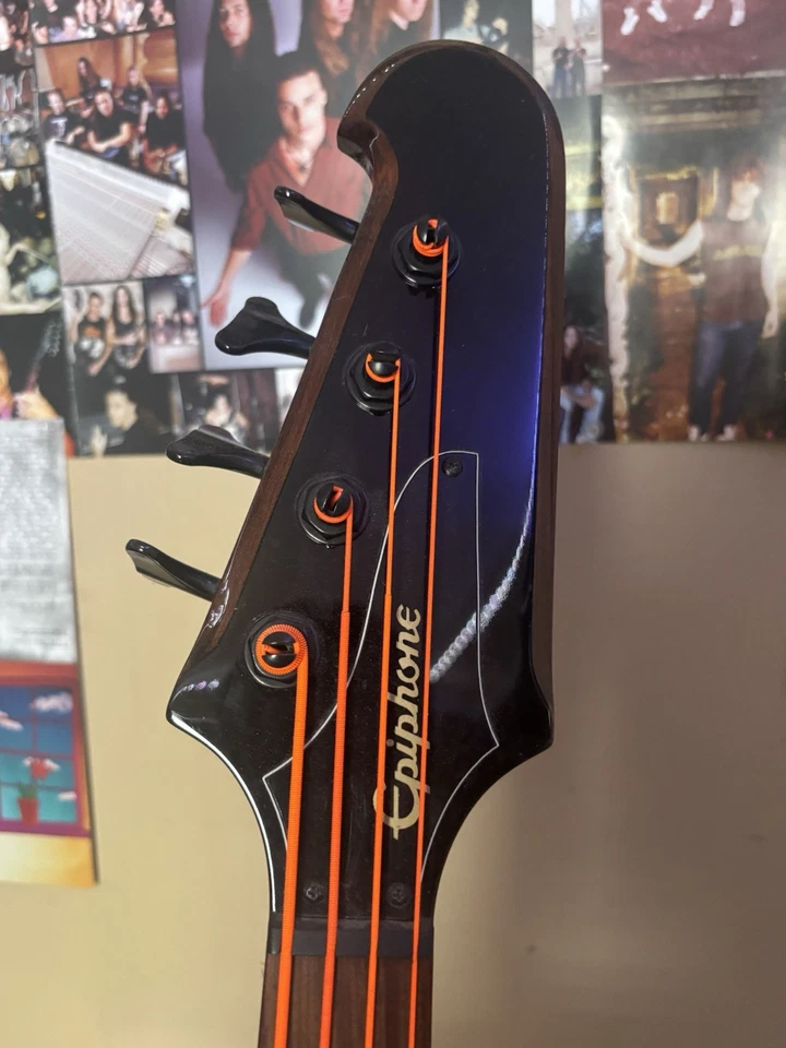 Epiphone Thunderbird E1 Bass. Vintage Sunburst - Image 3 of 4