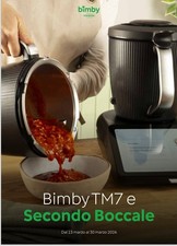 BIMBY TM7 NUOVO GARANZIA 2 ANNI ULTIMO MODELLO DOPPIO BOCCALE COPRILAME OMAGGIO 