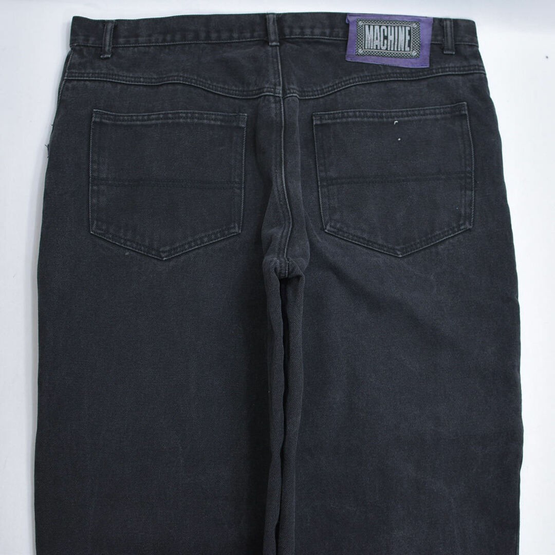 80- MACHINE Patchwork Leather Switched Design Bla… - image 7