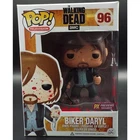 Funko Pop Biker Daryl #96 PX Exclusive Walking Dead Blood Splatter Variant