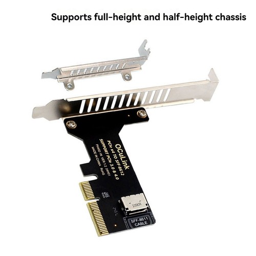 PCIe 4.0 X4 to SFF-8611 & SFF-8612 Adapter Converter PCIE X4 to Oculink3943 - Afbeelding 5 van 7