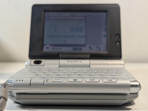 Rare Sony Clie PEG-UX50 - Ensemble Collection Complet (Boîte/Docs) - Foto 16 di 19