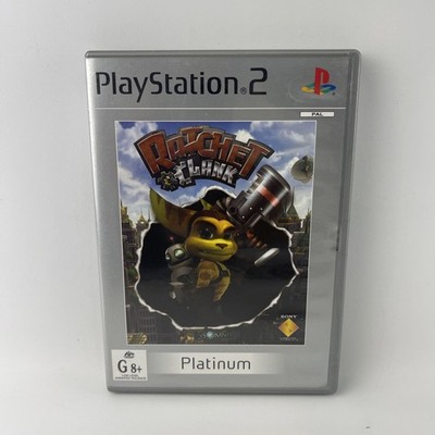 Ratchet & Clank-  Sony PlayStation PS2  PAL Complete Platinum Manual PAL
