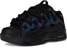 Scarpe da skate uomo Osiris D3 2001 nero rosa Holo