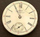 Antique Waltham Model 1891 68 Pocket Watch Movement Parts Good Balance 0s 15j