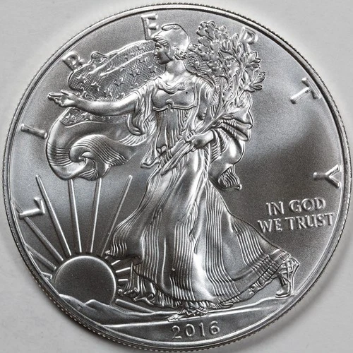 2016 American Silver Eagle #2 (BU) in a Capsule - PRISTINE - ORIGINAL OWNER!