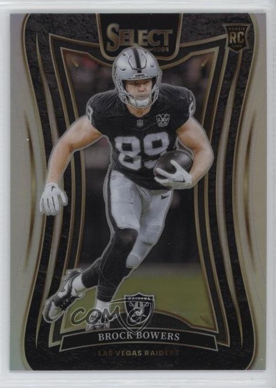 2024 Panini Select Suite Level Silver Prizm Brock Bowers #383 1b1x