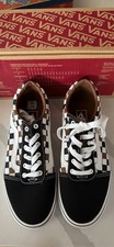 Vans Old Skool Checkerboard Dachshun size 4Y