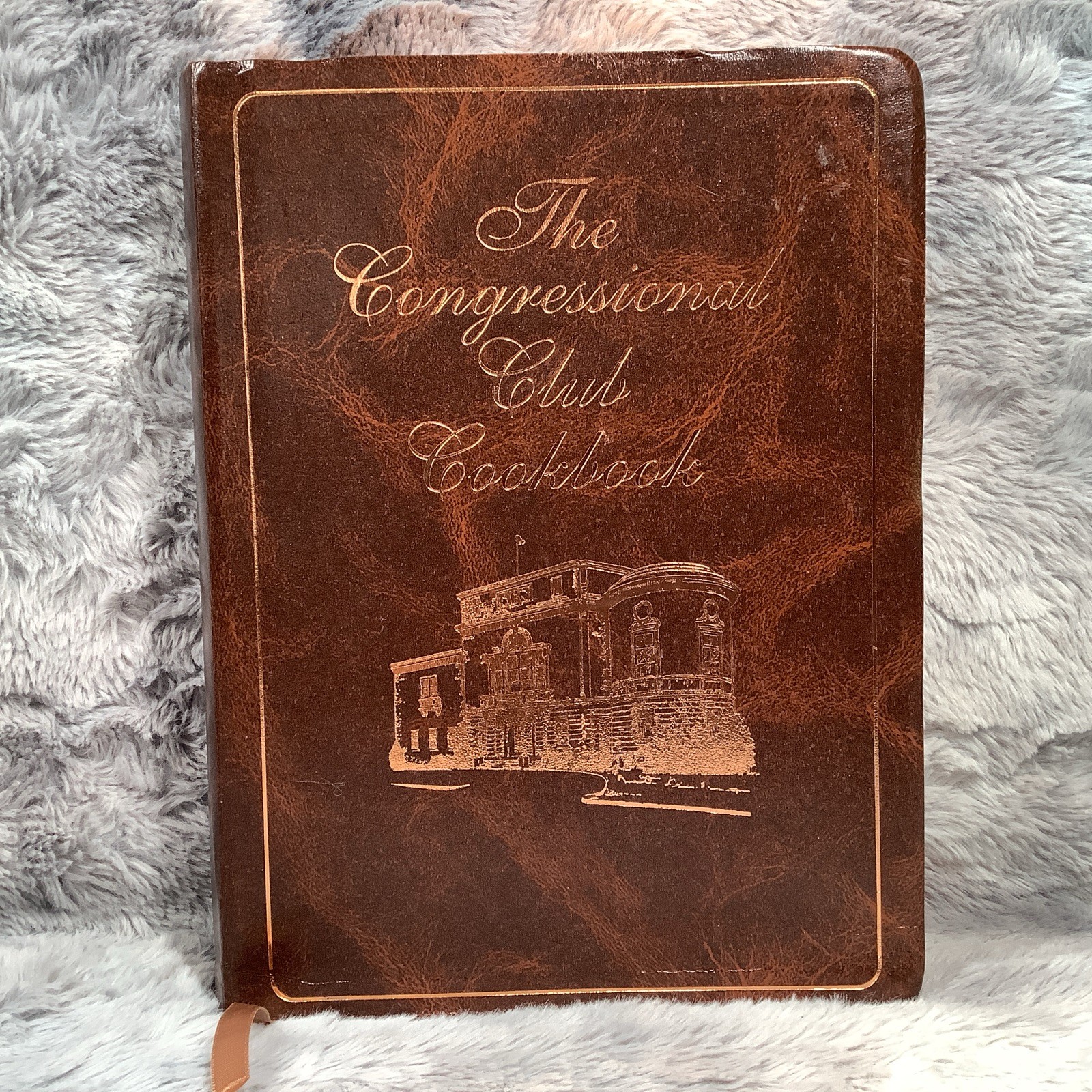 Congressional Club Cookbook 2005 14th Ed Recipes Soft Cover Gilt Edges 775 pages