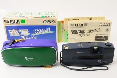 [ N Mint in Box] Fujifilm Fuji Rensha Cardia Byu-N 8 35mm Film Camera from JAPAN