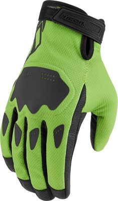 Icon 3301-4371 Hooligan CE Gloves 3XL Green