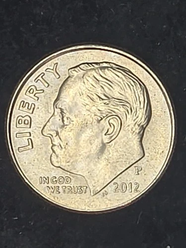 2012 P Roosevelt Dime Circulated