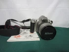 Nikon F55 35mm SLR Film Camera AF Nikkor 28-80mm 1:3.3-5.6G Lens & Manual