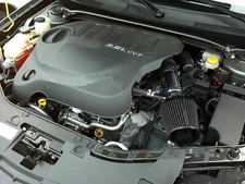 Black For 2011-2014 Chrysler 200 3.6L V6 Air Intake Kit + Filter