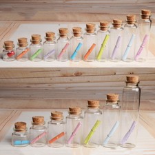 Mini Cork Stopper Glass Vial Jars Containers Bottle DIY Drift Bottle 4 55ml