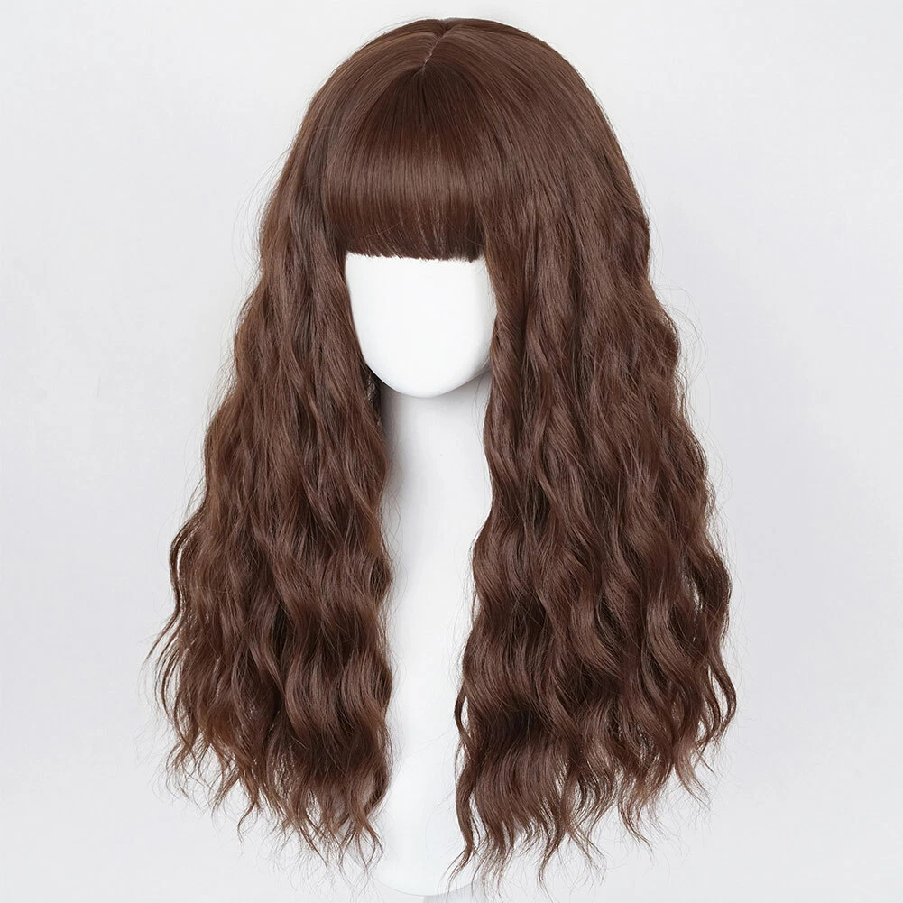 Brown cheap cosplay wig