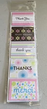 Scrapbooking Embellishments - Thank You Stickers (quant. 5)