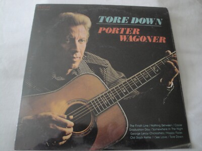 PORTER WAGONER - tore down VINYL LP ALBUM RCA RECORDS NEW