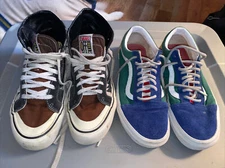 Vans - Two Pair, Size 8 Woman’s Skate Shoes