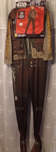 Jyn Erso Costume Star Wars Rogue One Child Girls Kid S 4-6 or L 12-14 - Picture 3 of 11