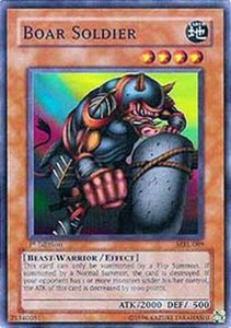 Boar Soldier - MRL-089 - Common - Unlimited Edition x3 - Lightly Played