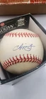 CHIPPER JONES ATLANTA BRAVES HOF SIGNED BASEBALL with Display Case
