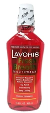 Lavoris Fresh Breath Mouth Wash Original Cinnamon 16.9 FL OZ SEALED