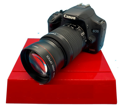  58MM 2x Telephoto Zoom Lens for Canon Rebel EOS T6 T7I T5 T5I 40D 20D XSI 6D 7D