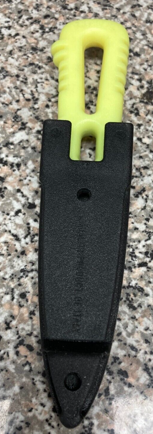 Gerber River Shorty Knife Diving Kayaking Stainless Fixed Blade Italy