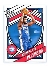 2020-21 Donruss Basketball #2 Joel Embiid Complete Players Philadelphia 76ers