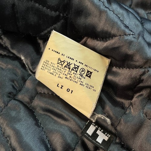 Chaqueta Bomber Vintage Años 90 Versace Jeans Manga Alta Rayas Logo Versace / S - Imagen 16 de 17