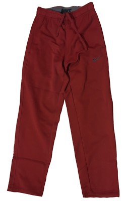 NWT Nike Men's Therma-Fit Training Pant Crimson Size XS 615698-613 (bb069)