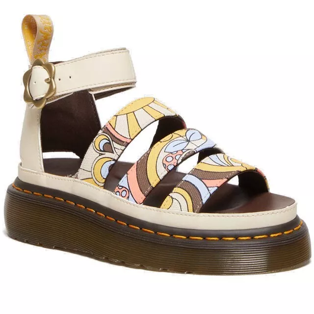 Dr. Martens VEGAN CLARISSA II QUAD SANDALS BEIGE  UK   eBay