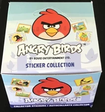2012 Rovio Angry Birds Album Sticker Trading Card Box (50 Packs)