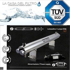 Debatterizzatore 110w Sterilizzatore Sistema UV completo 110w depuratore acqua