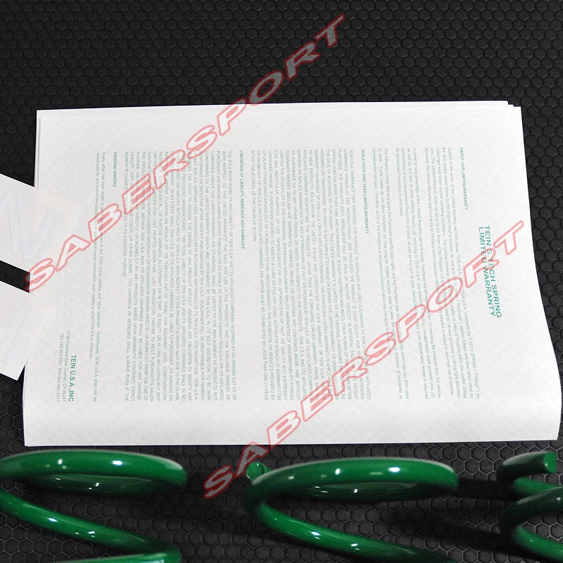 Kit de resortes reductores Tein serie S.Tech para Audi S4 2004-2008 sedán B6S B7S Foto 3 de 4