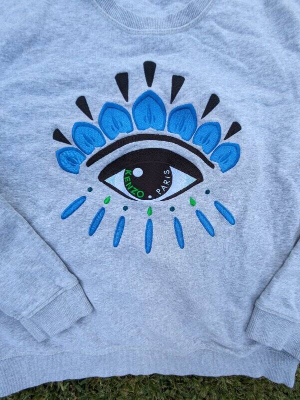 【送料&関税込】Kenzo Sweatshirt With Logo 10432038ST_14_f.jpg