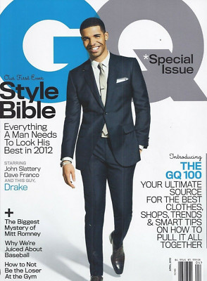 GQ Magazine Drake Dave Franco John Slattery Style Issue Pitbull Mitt Romney