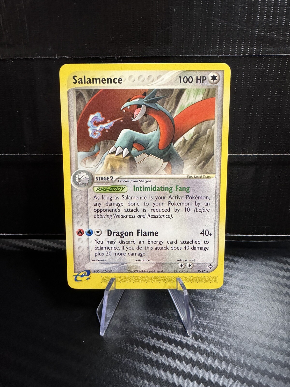 Salamence 19/97 Dragon Regular Rare Pokémon TCG Card NM