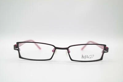 Imago Eomer Schwarz Violett Eckig Brille Brillengestell eyeglasses Neu