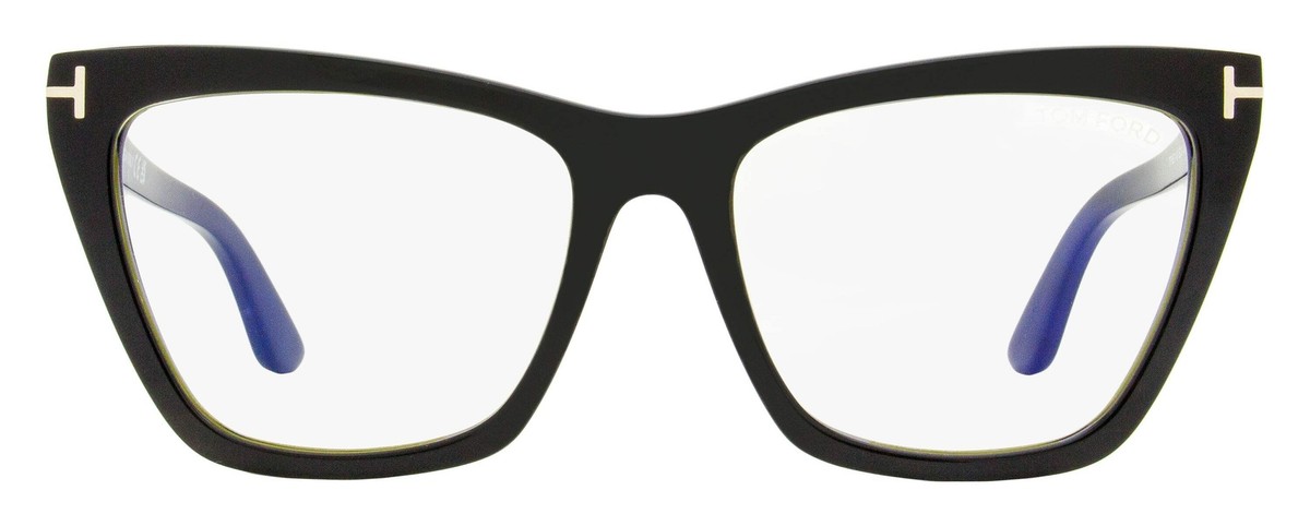 Tom Ford Magnetic Clip-on Eyeglasses TF5971-B 001 Black 54mm