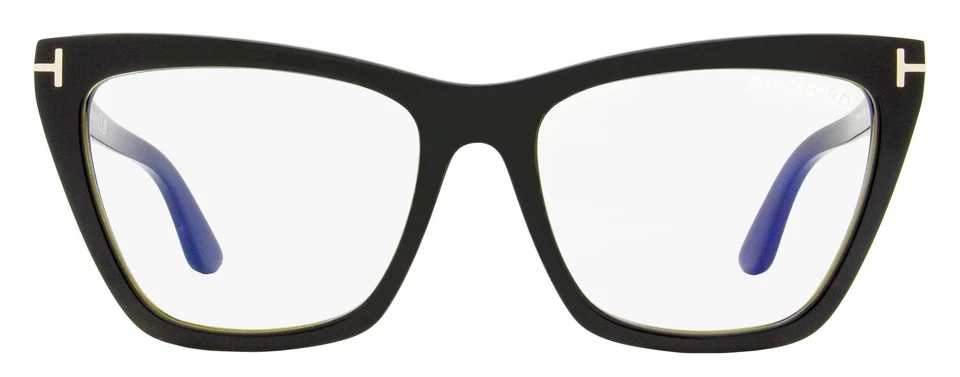 Gafas magnéticas con clip Tom Ford TF5971-B 001 negras 54 mm FT5971 Foto 3 de 4