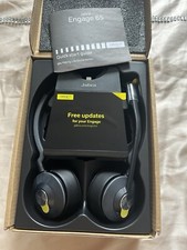 Image of Jabra Engage 65 Stereo Wireless Headset – Brand New Complete Set