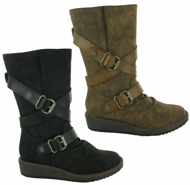 Blowfish Malibu Winter Boots Vegan Womens Civien Calf Fashion Shoes UK3-8 | eBay