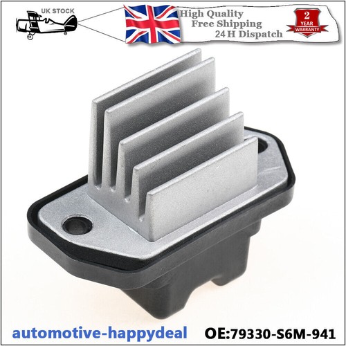 Blower Fan Motor Heater Resistor 79330S6M941 For Honda Civic Accord