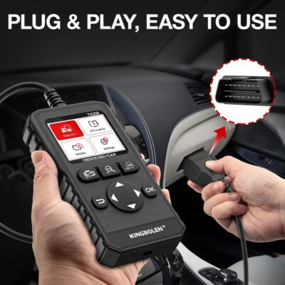 KINGBOLEN YA200 OBD2 Scanners Diagnostic Tool Automotive Scanner Engine DTC Look