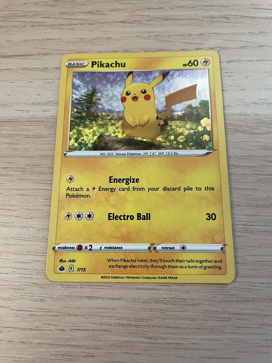 McDonald’s Pokémon Promo Card Pack 　7コ Pikachu 020/M-P McDonald's Promo 2025 Pokemon Card Pack US